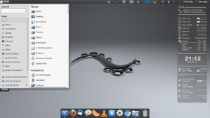 PinguyOS 12.04 Cardapio