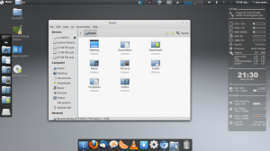Default Look Of PinguyOS 12.04