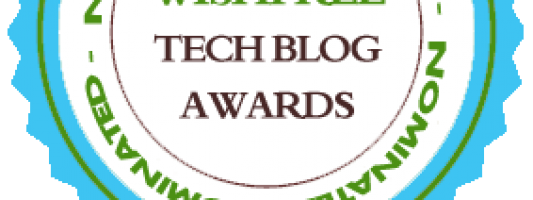 Nominate Us For WishFree Tech Blog Award 2012