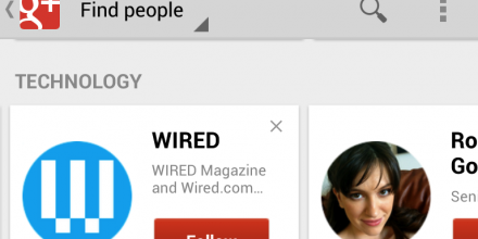 Google+ App for Android Updated with Pages Feature