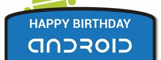 Happy Fifth Birthday Android!