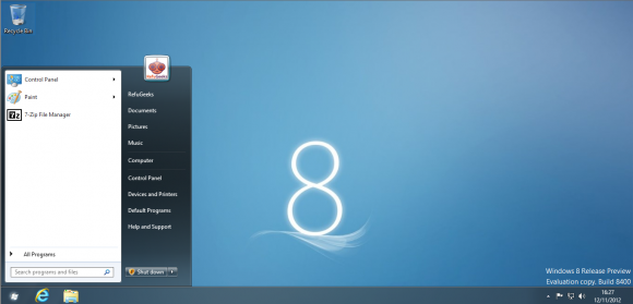Start Is Back Desktop