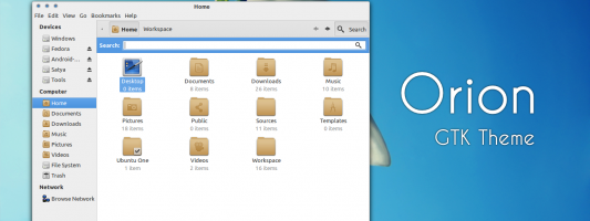 Orion – GTK3 Theme
