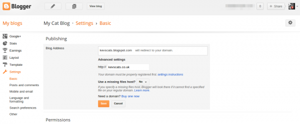 Blogger Custom Domain 02