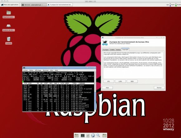 raspbian-xfce