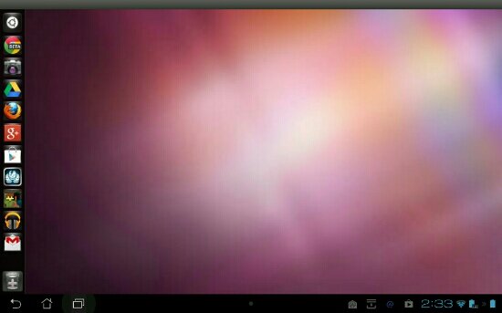 Ubuntu Launcher (Beta) gives you a little Unity flavor on your Android phone or tablet.
