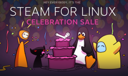 Steam For Linux Celebration Sale