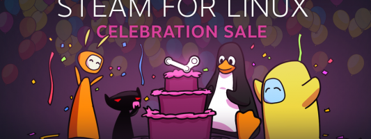 Steam For Linux Celebration Sale