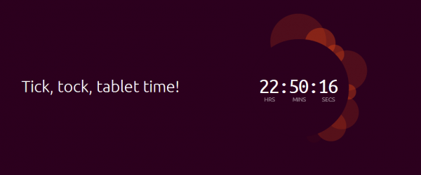 Ubuntu Tablet Header