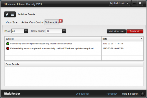 Bitdefender Vunerability