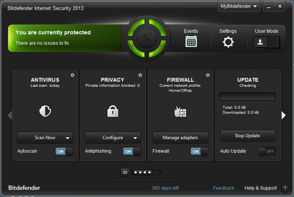 Bitdefender home