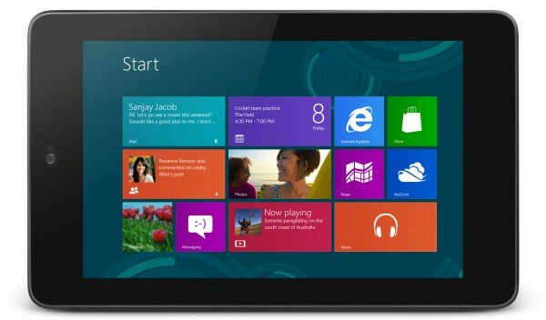 Nexus 7 Displaying Windows 8