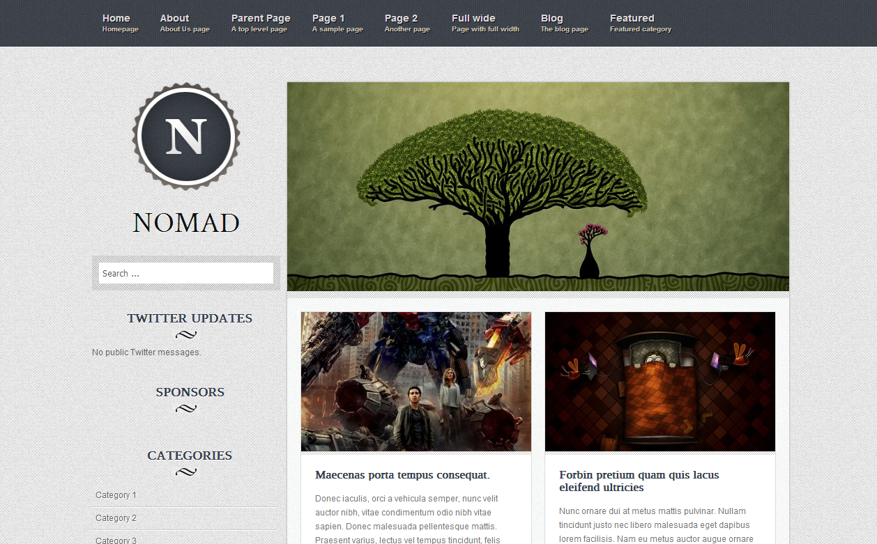 Nomad Theme