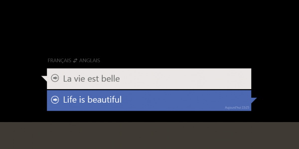 Bing App Normal Translation Mode