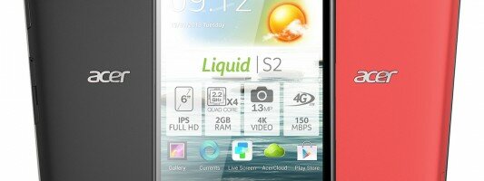 IFA 2013 – Acer Liquid S2, Ultra HD/4K Smartphone