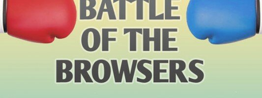 Battle Of The Browsers (Infographic)