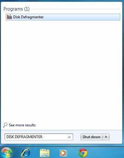 Disk Defragmentation 1