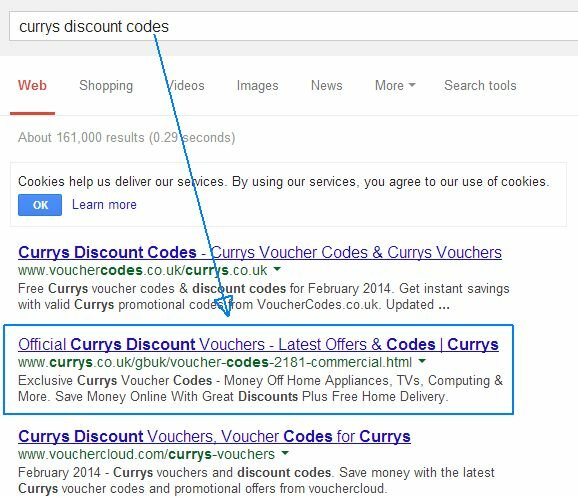 Currys Discount codes