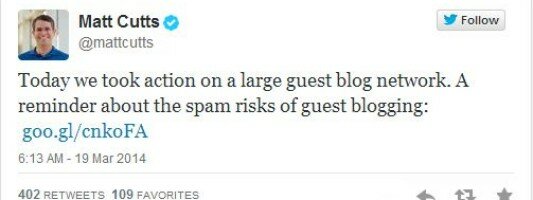 Googles Wave of Guest Post Related Penalties- Keep Calm