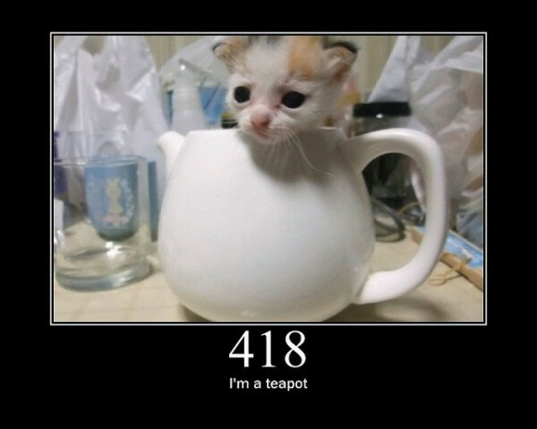 418 I am a teapot