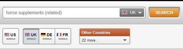 Horse supplements semrush