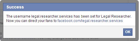 Facebook-confirmation