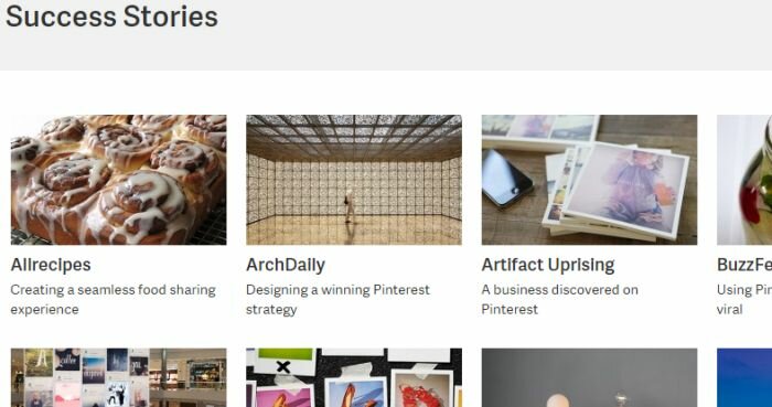 Pinterest Success Stories