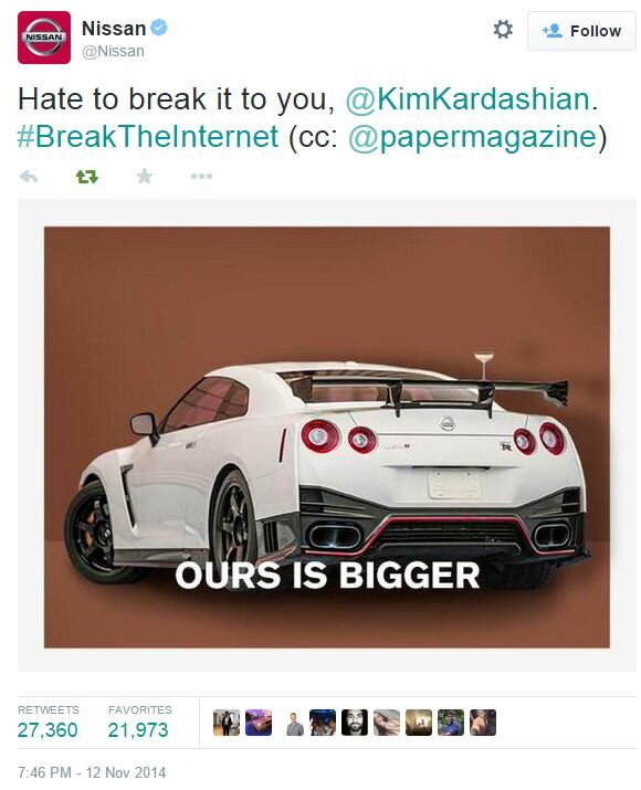 Nissan Break the Internet