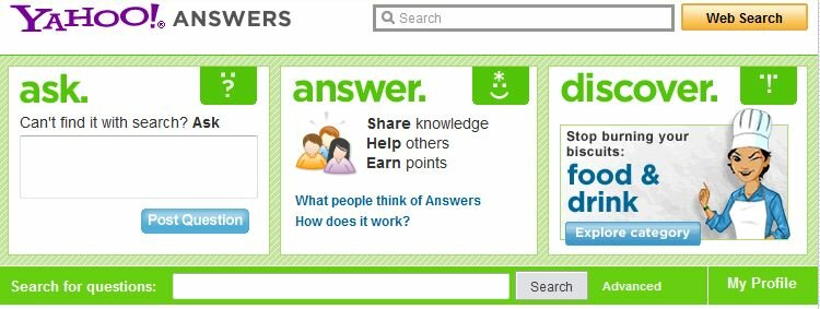 Yahoo Answers